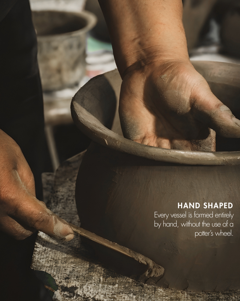 Hand Shaped – Longpi pottery making