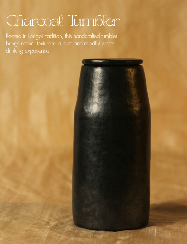 Charcoal Tumbler | Longpi Bottle