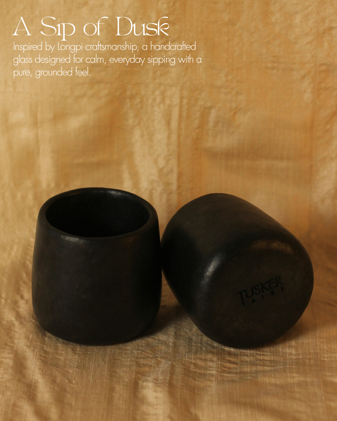 A Sip of Dusk | Longpi Glass