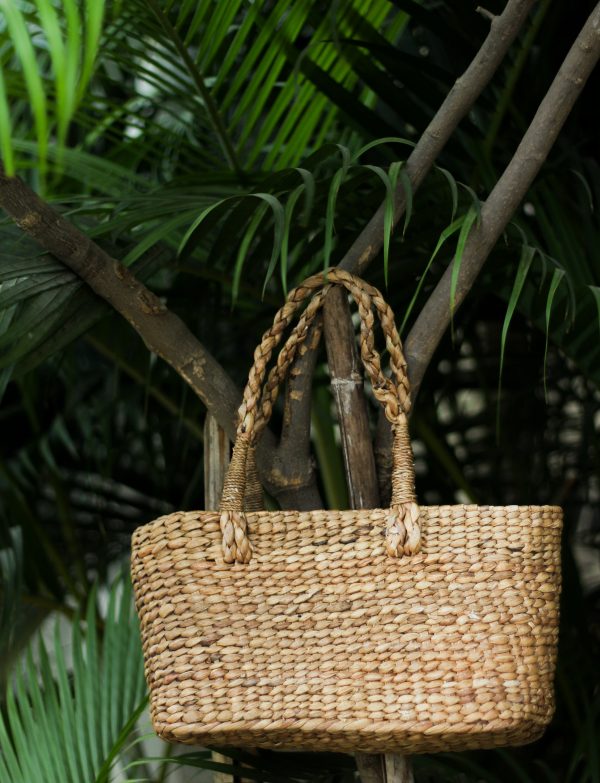 Sea Veil | Natural Hyacinth Bag