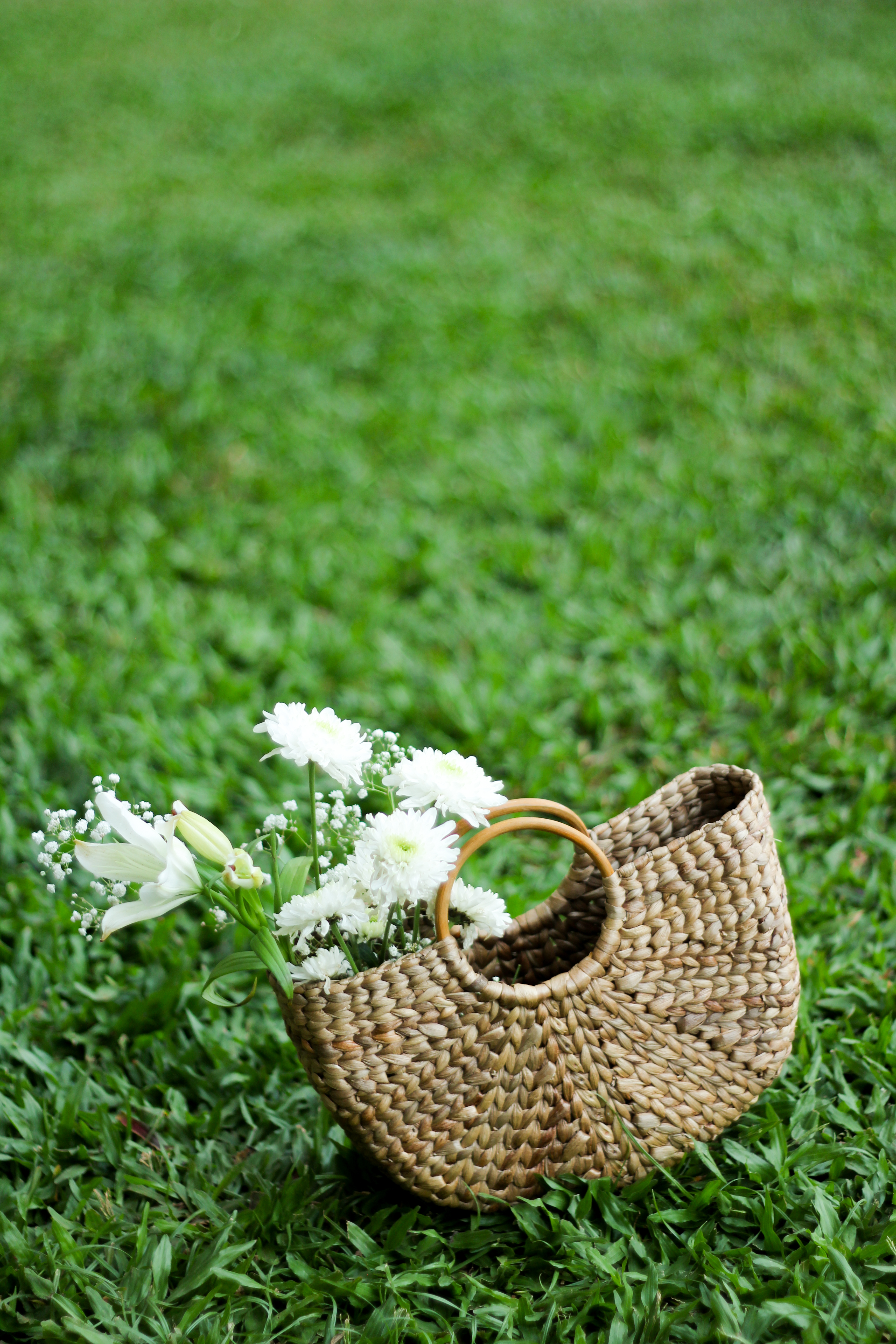 Crescent | Natural Hyacinth Bag - Image 2